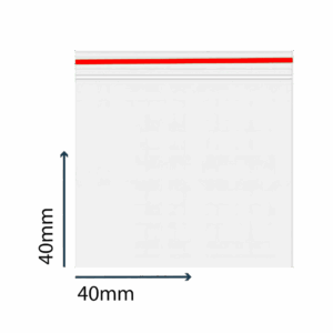 Gripzak 40x40 (0,05mm Rood 1000)