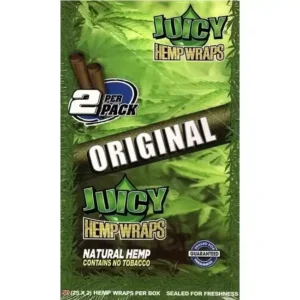 Juicy Jay's Juicy Jays Hemp Wraps Original | 25x2 stuks