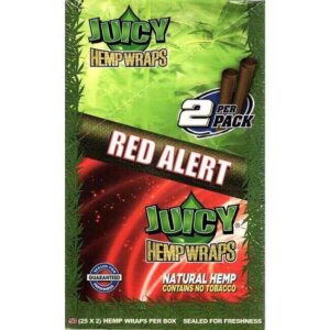 Juicy Jay's Juicy Jays Hemp Wraps Red Alert | 25x2 stuks