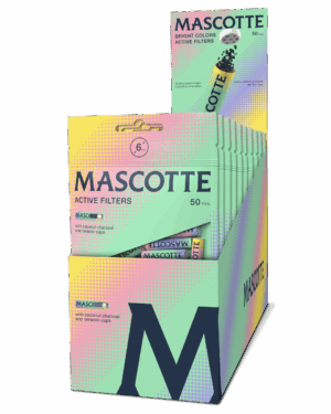Mascotte Active Slim Filters Bright Colors 50 | 10 stuks