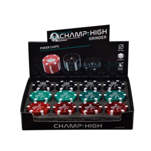 Champ Grinder Poker Chips Ø42mm | 12 stuks