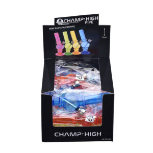 Champ Mini Rasta Bong 15cm | 12 stuks