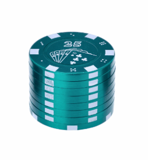 Champ Grinder Poker Chips Ø42mm | Groen