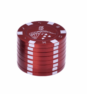 Champ Grinder Poker Chips Ø42mm | Rood