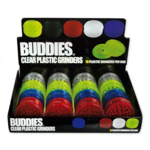 Buddies Plastic Grinder | 16 Stuks