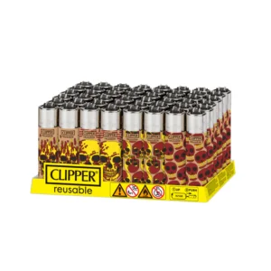 Clipper - Skull Fire | 48 stuks