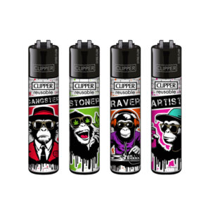 Clipper - Urban Chimps | 4 stuks
