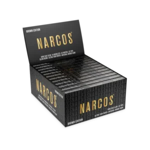 Narcos Brown Kingsize Slim + Tip | 24 stuks
