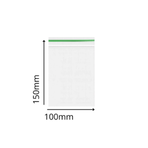 Gripzak 100x150 (0,09mm groen 1000)