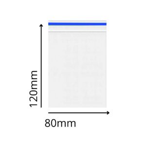 Gripzak 80x120 (0,09mm Blauw 1000)